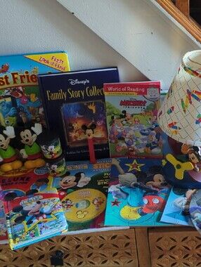 Huge Disney Mickey Mouse Lot 21 Items